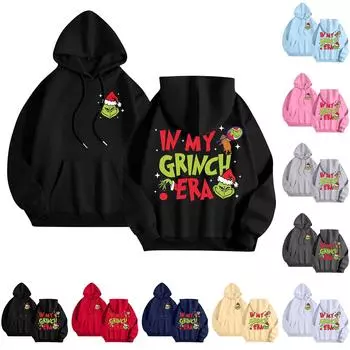 Женская модная легкая толстовка с длинными рукавами и карманами с принтом регби M чёрный