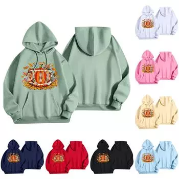 Женская модная легкая толстовка с длинными рукавами и карманами с принтом регби L красный