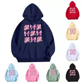 Женская модная легкая толстовка с длинными рукавами и карманами с принтом регби S розовый