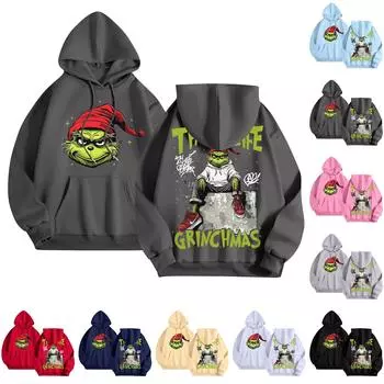 Женская модная легкая толстовка с длинными рукавами и карманами с принтом регби XL бежевый