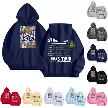 Женская модная легкая толстовка с длинными рукавами и карманами с принтом регби S красный