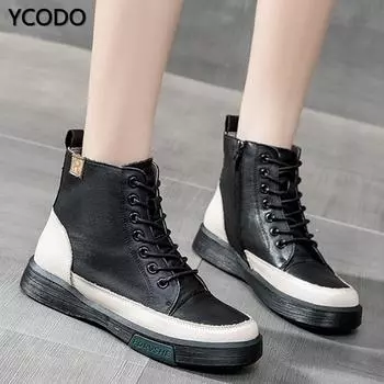 Женская модная обувь из натуральной кожи 40 чёрный