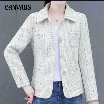 Женская модная одежда больших размеров на весну и осень, короткие топы, модная куртка L хаки