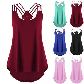 Женская модная однотонная футболка с круглым вырезом и кружевом L чёрный