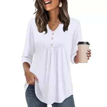 Женская модная однотонная толстовка с капюшоном и длинными рукавами на пуговицах L темно-фиолетового