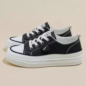 Женская модная парусиновая обувь для мужчин, кроссовки, повседневные кроссовки, Zapatillas De, повседневные кроссовки, белые, черные лоферы, 2024 35 белый