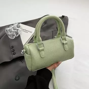 Женская модная плиссированная сумка через плечо белый