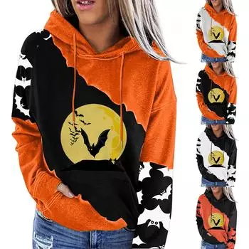 Женская модная повседневная блузка с круглым вырезом и коротким рукавом с принтом XL чёрный