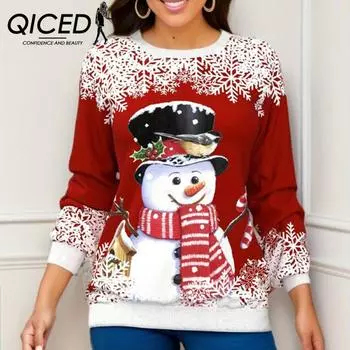 Женская модная повседневная футболка с длинным рукавом и круглым вырезом и топ S белый