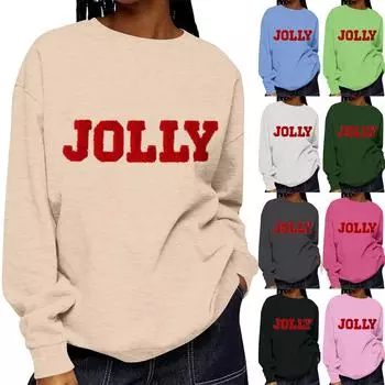 Женская модная повседневная свободная толстовка с круглым вырезом и длинным рукавом, однотонная XL чёрный