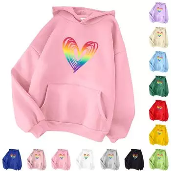 Женская модная повседневная толстовка с капюшоном и длинными рукавами L бежевый