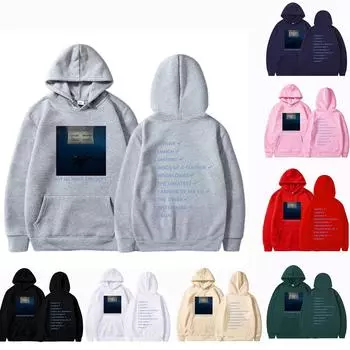 Женская модная повседневная универсальная повседневная толстовка с капюшоном, повседневная толстовка с длинными рукавами и нашивками сверху S белый