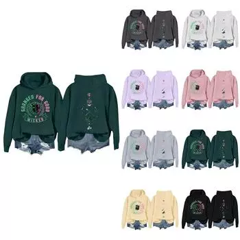 Женская модная повседневная универсальная повседневная толстовка с капюшоном, повседневная толстовка с длинными рукавами и нашивками сверху L бежевый