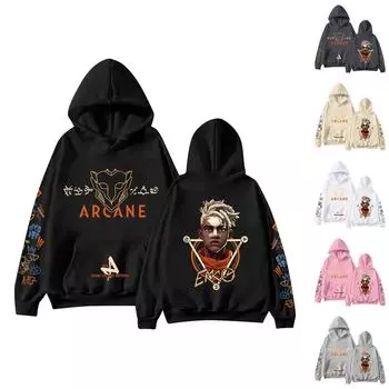 Женская модная повседневная универсальная повседневная толстовка с капюшоном, повседневная толстовка с длинными рукавами и нашивками сверху L бежевый