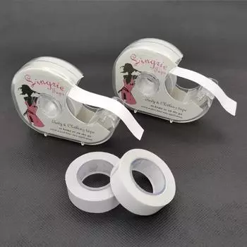 Женская модная прозрачная двусторонняя лента для одежды и тела, прозрачный прочный клей для всех оттенков кожи и тканей, 3 метра 3M белый