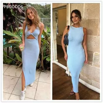 Женская модная сексуальная облегающая элегантная юбка с витым разрезом S чёрный