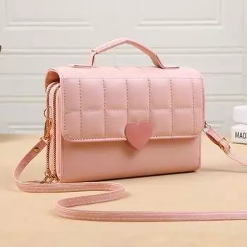 Женская модная сумка через плечо 2024 года — стильная, универсальная, высококачественная маленькая сумка красный