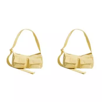 Женская модная сумка через плечо большой емкости для путешествий на открытом воздухе (желтый)