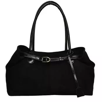 Женская модная сумка через плечо из искусственной кожи, стильный однотонный кошелек через плечо, модная рабочая сумка чёрный