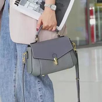 Женская модная сумка через плечо из натуральной кожи 2023 года 24x11x16 cm