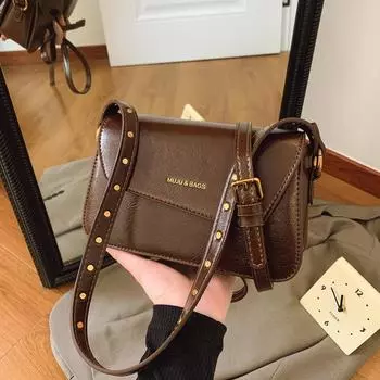 Женская модная сумка через плечо - мода осень/зима 2024 года null