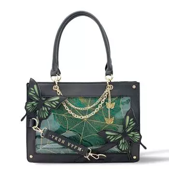 Женская модная сумка через плечо, сумки-мессенджеры One Size зелёный