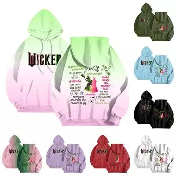 Женская модная толстовка с длинным рукавом и принтом букв, с капюшоном, завязками на завязках, с карманами, толстовка сверху XL