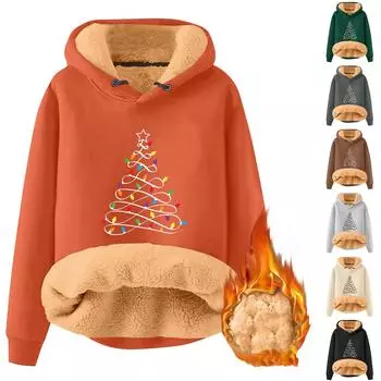 Женская модная толстовка с капюшоном, утепленная, свободная, с принтом XXXXXL чёрный