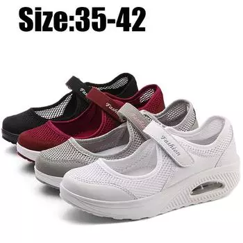 Женская модная женская обувь большого размера на воздушной подушке 35-42 35 белый