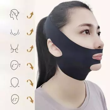 Женская/мужская повязка для подбородка и щек V Shaper V Line Lifting Mask Face Lifting Anti Wrinkle Strap Band Sleeping Mask Beauty 3