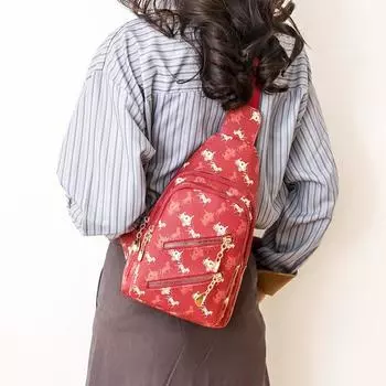 Женская нагрудная сумка 2024 года, новая модная и универсальная сумка через плечо на одно плечо, женская нагрудная сумка, мягкий кожаный рюкзак для путешествий на открытом воздухе