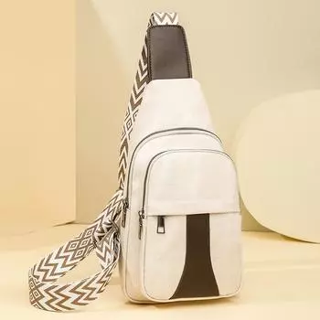 Женская нагрудная сумка через плечо, сумка через плечо большой емкости, сумка с несколькими карманами, сумка для мобильного телефона серый