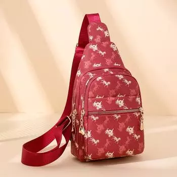 Женская нагрудная сумка из искусственной кожи, сумка через плечо, спортивная сумка для мобильного телефона на открытом воздухе бежевый