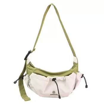 Женская наплечная сумка для поездок на работу, большая вместимость, уличная сумка через плечо светло-зеленый