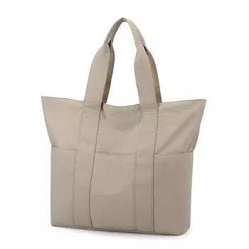 Женская наплечная сумка в стиле ретро, большая вместимость, сумка-тоут для хаки