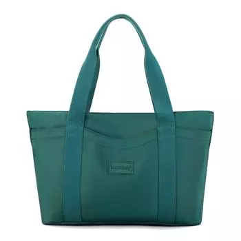 Женская нейлоновая сумка Большая вместительная сумка-тоут с несколькими карманами Легкая водоотталкивающая сумка фиолетовый