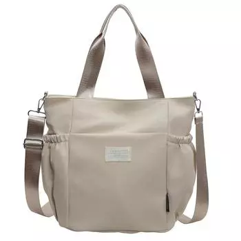 Женская нейлоновая сумка через плечо с застежкой-молнией, высококачественное внутреннее отделение, модная