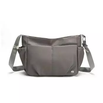 Женская нейлоновая сумка кроссбоди сумка для мамы серый