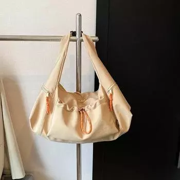 Женская нейлоновая сумка на плечо с застежкой-молнией, сумки через плечо большой емкости для отдыха, универсальные, лаконичные, модные, высокого качества, новые