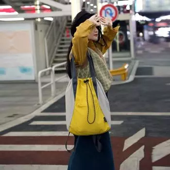 Женская нейлоновая сумка-тоут большой вместимости для поездок на работу светло-зеленый