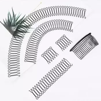 Женская невидимая сломанная шпилька, инструменты для укладки, заколка для волос с высокой стрижкой, заколка для волос для взрослых, расчески, аксессуары для волос 2.8*20cm
