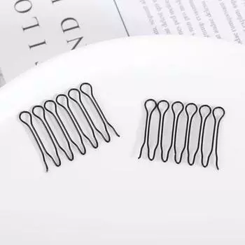 Женская Невидимая Заколка для Сломанных Волос Взрослая Тиара Инструменты Ролик Завивка Игла Челка Фиксированная Вставка Гребень Стайлинг Ювелирные Изделия для Волос Аксессуары