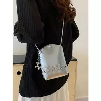 Женская нежная мини-сумка для телефона из мягкой кожи, модные однотонные универсальные сумки через плечо, дамский кошелек в виде помады