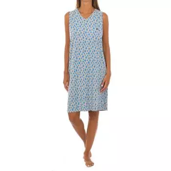 Женская ночная рубашка-бретелька Blue Drops KL45216 L разноцветные
