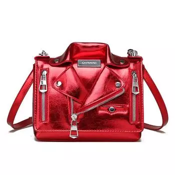 Женская новая корейская модная сумка через плечо с заклепками