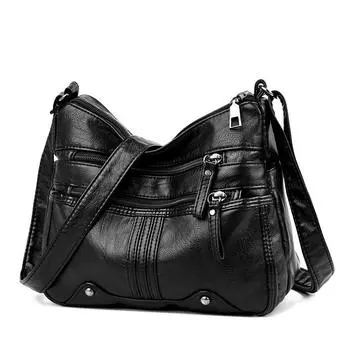 Женская новая маленькая квадратная сумка-мессенджер для мам, модная, легкая, вместительная белый