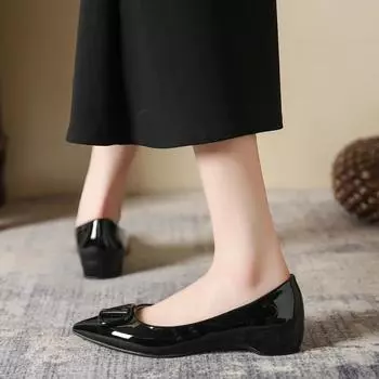 Женская новая мода круглый носок дизайнерская обувь летние простые однотонные туфли для улицы шоппинга офиса высокие каблуки Zapatillas Mujer 35