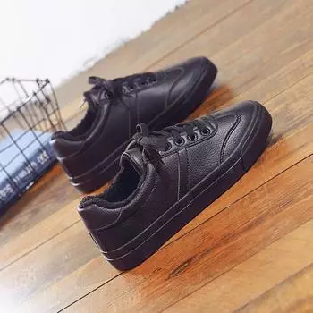 Женская новая мода повседневная женская обувь из искусственной кожи дышащая женская обувь Tenis Feminino кроссовки на шнуровке кроссовки на платформе 35