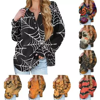 Женская новая модная футболка с длинными рукавами и воротником на пуговицах, тонкий топ, повседневные топы L