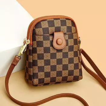 Женская новая модная и стильная сумка на одно плечо, всесезонная сумка через плечо для мобильного телефона